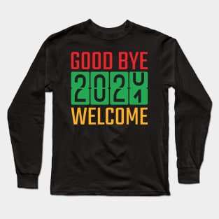 Goodbye 2020 Welcome 2021 Long Sleeve T-Shirt